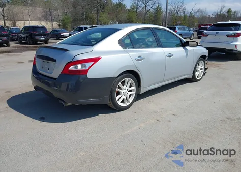 2009 Nissan Maxima 3.5 S z USA, uszkodzony, nr VIN 1N4AA51E59C860454